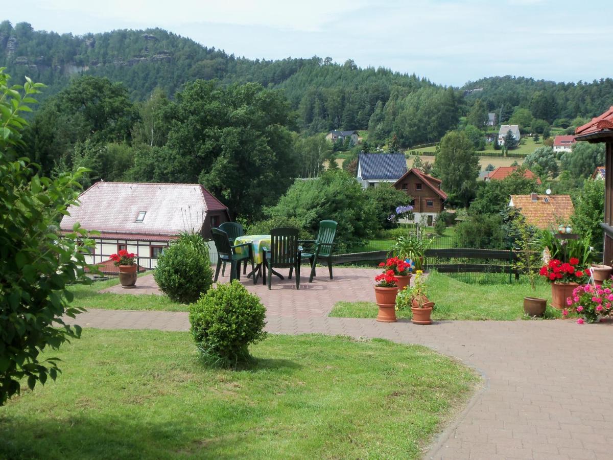 Ferienpension Gabriele 61 Kurort Gohrisch Exteriör bild